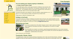 Desktop Screenshot of en.casaaxarquia.com