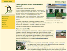 Tablet Screenshot of es.casaaxarquia.com